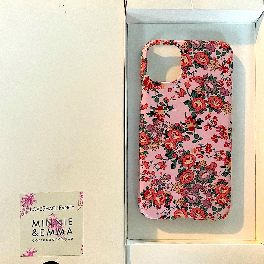Minnie and Emma LOVESHACKFANCY IPhone11 phone case